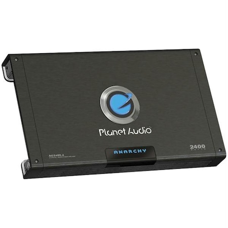 Planet Audio Planet Audio Ac2400.4 Anarchy Mosfet Amplifier - 4-Channel; 2400W Max; 840W X 2 at 4 Ohm Bridged; 42 AC2400.4